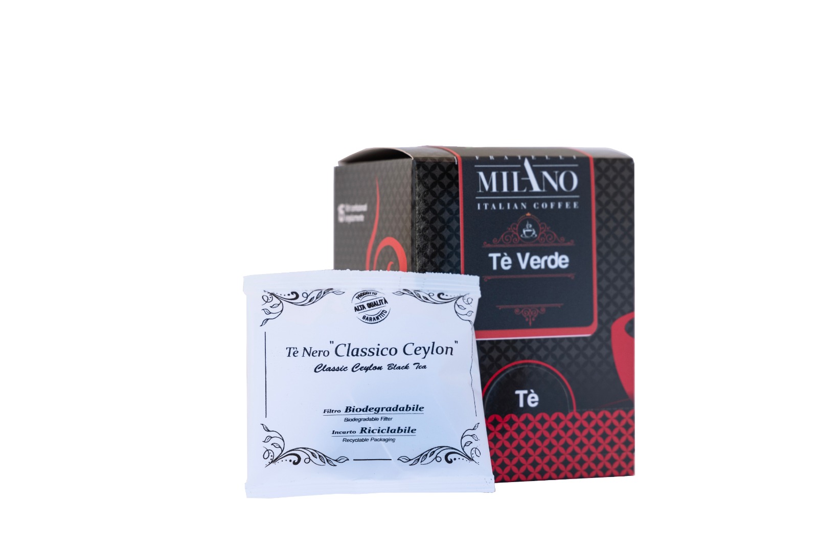 Tè Nero Ceylon 15 filtri / Fratelli Milano Italian Coffee